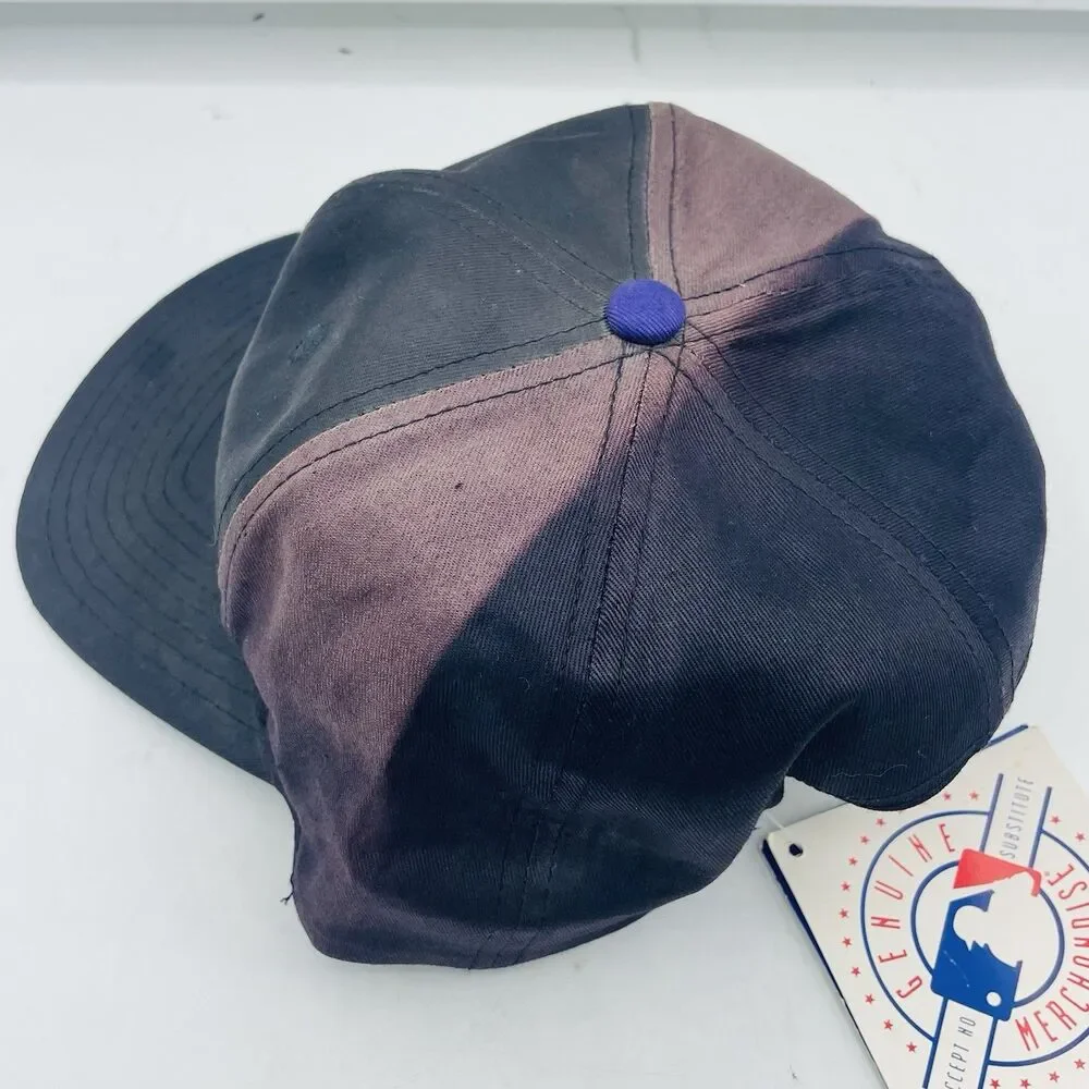 Vintage Colorado Rockies Hat Cap Snapback Twin Enterprises Faded Two Tone 90s